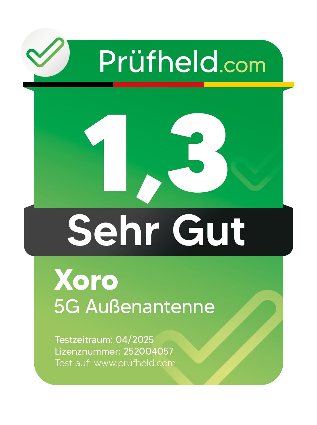 5G LTE Antenne Außenantenne Multiband Duo Antenne 5G / 4G / 3G MiMo 2X 9 dBi max. Verstärkung Wetterfest Outdoor für LTE Router mit SMA Anschluss für alle Netze 690-3800 MHz von netshop 25