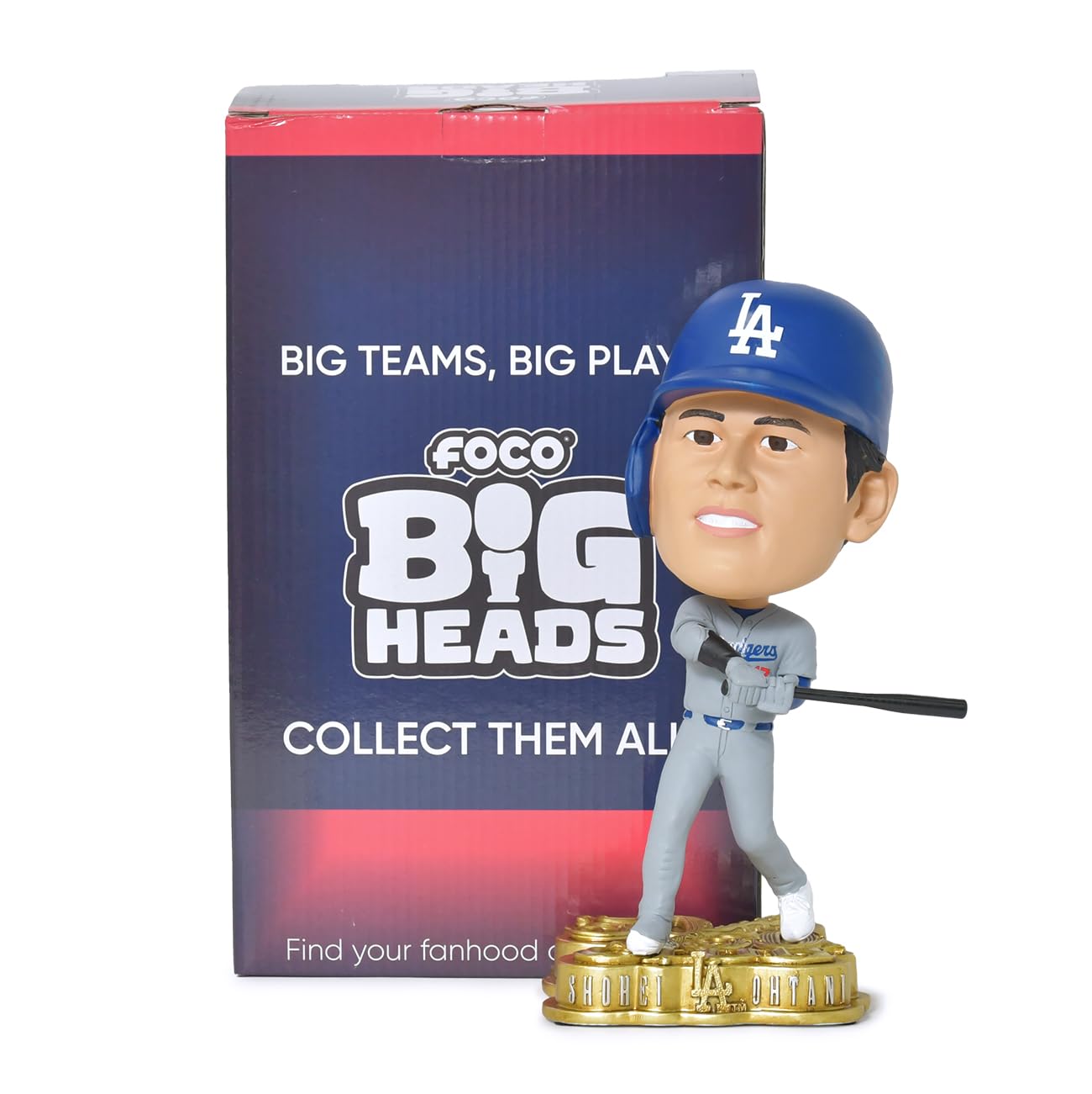 FOCO Shohei Ohtani (Dodgers) 50/50 Club 9.5 Inch Big Head 