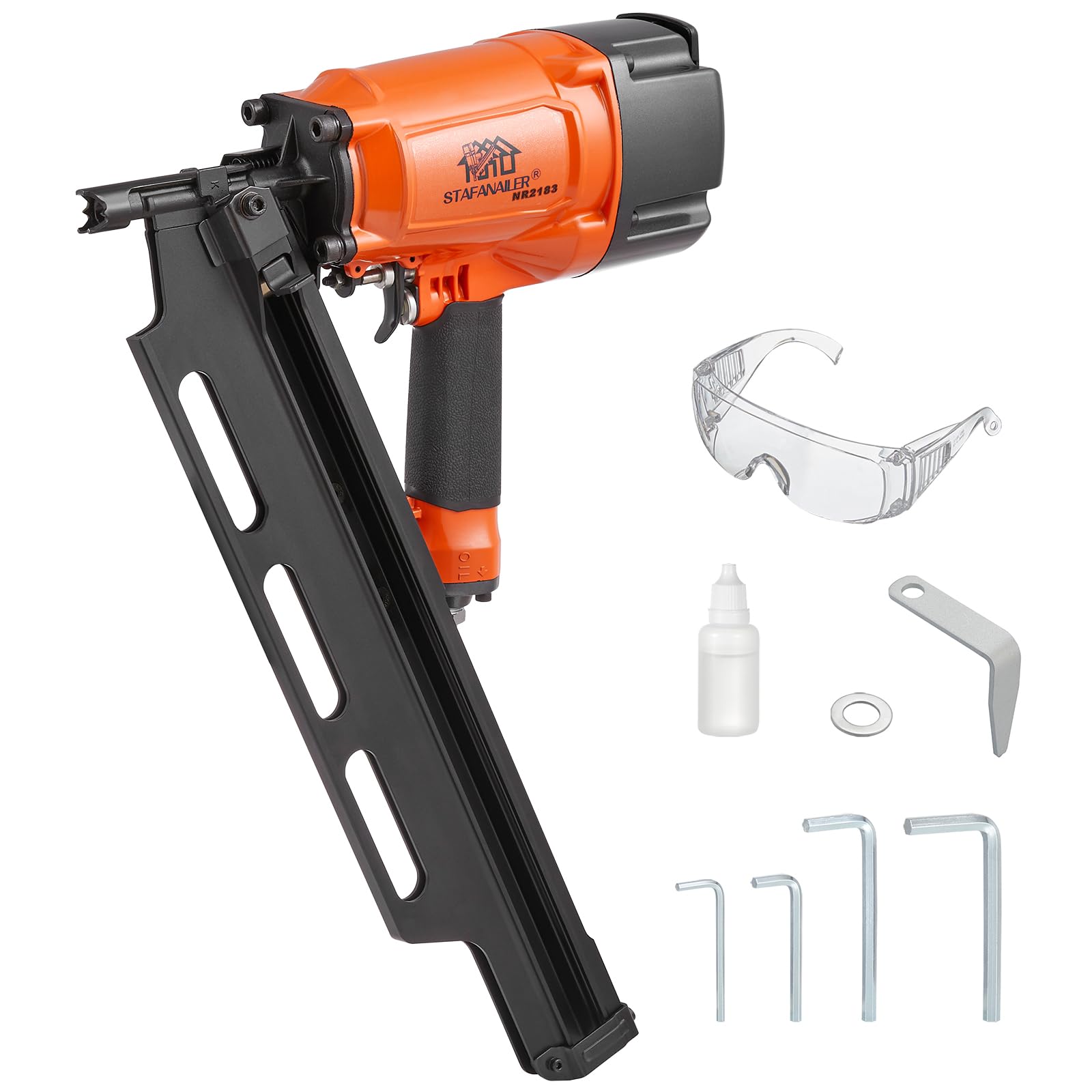 Stafanailer NR2183 High Speed Framing Nailer with Aluminum