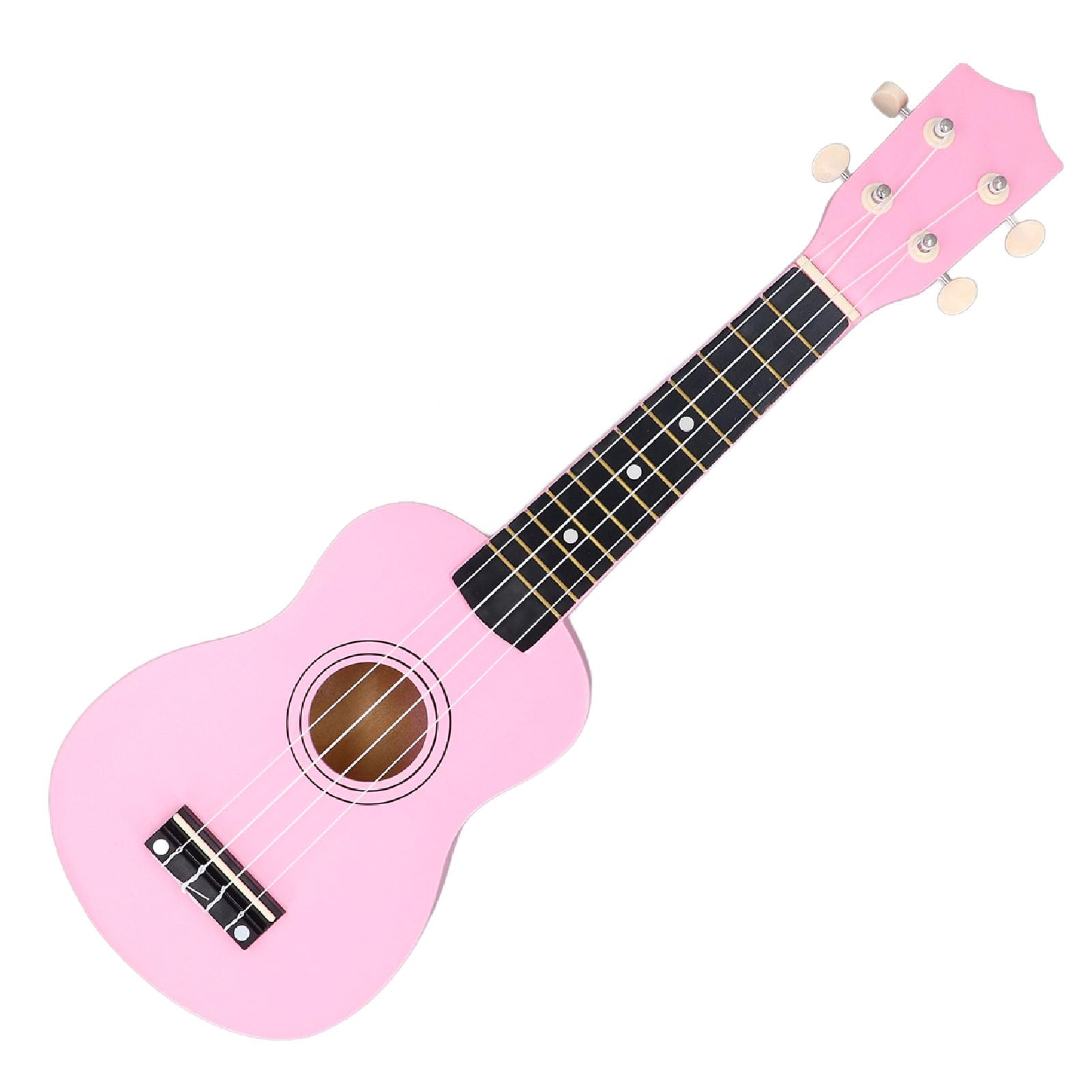 Ukelele para Niños, Guitarra Infantil de Tilo de 21,3 Pulgadas, Miniguitarra con Cuatro Cuerdas para Niños Principiantes, Regalo para Pequeños