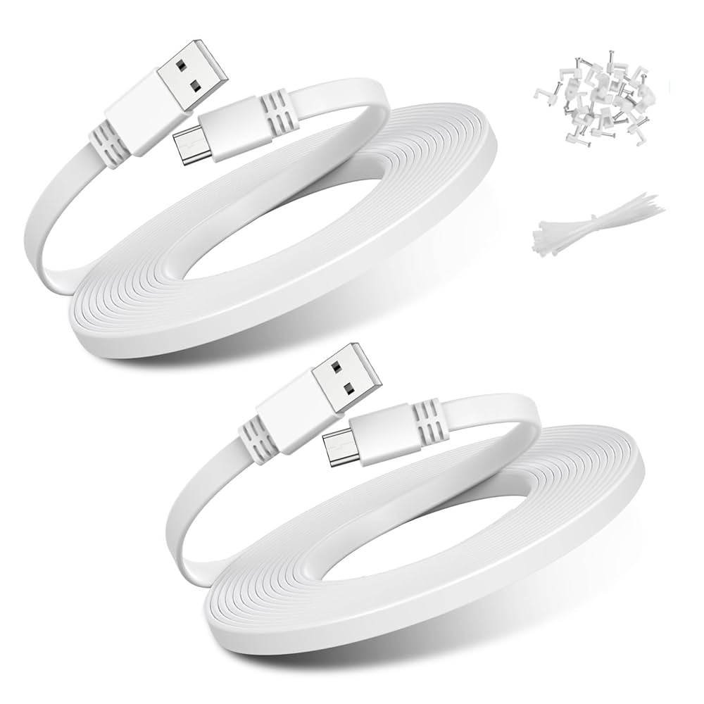 Amazon.co.jp: Basesailor マイクロUSB電源ケーブル（2本