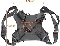 Vista 3 de Bolsa de espada con correa trasera para disfraz de anime Ninja Hero Cosplay