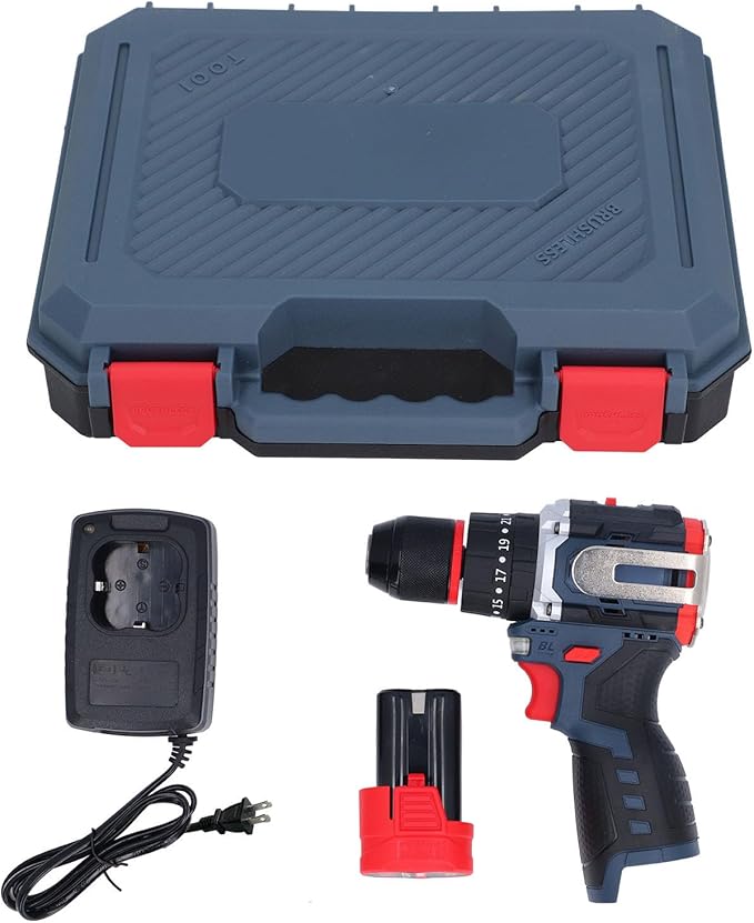 Taladro Eléctrico Inalámbrico 18V Yunir con Motor sin Escobillas miniatura 6