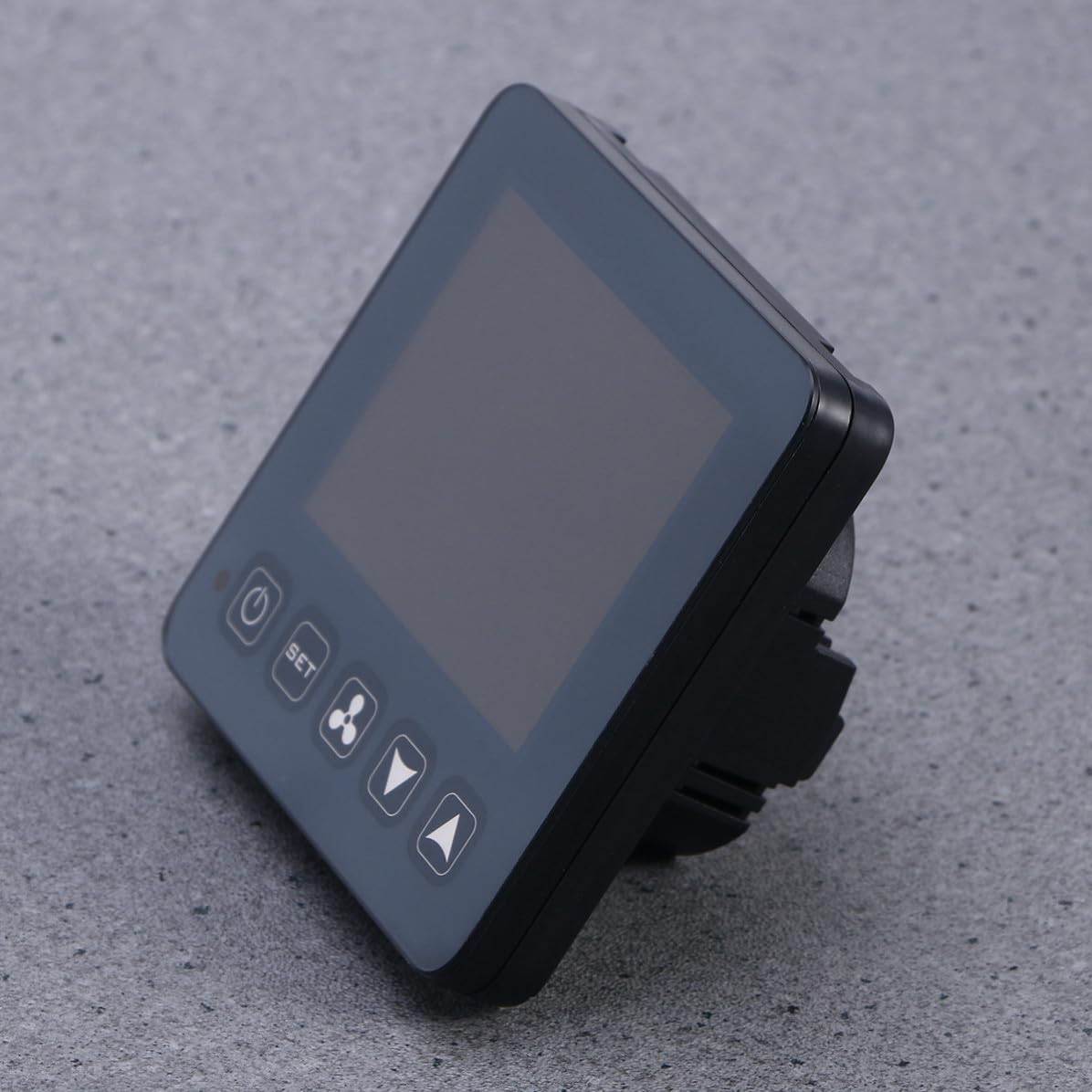 Healeved Programmierbarer Digitaler Thermostat für Zentrale Klimaanlagen mit Gebläsekonvektoren Großer LCD Bildschirm und Heizfunktion für Sommerferien Raumtemperaturregelung