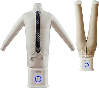 Automatic Ironing Machine, Air Iron for Clothes, Hands Free Wrinkle Remover - Automatic Hot Air Dryer, Auto Ironing Machine - Irons Shirts and Pants Easily and Conveniently