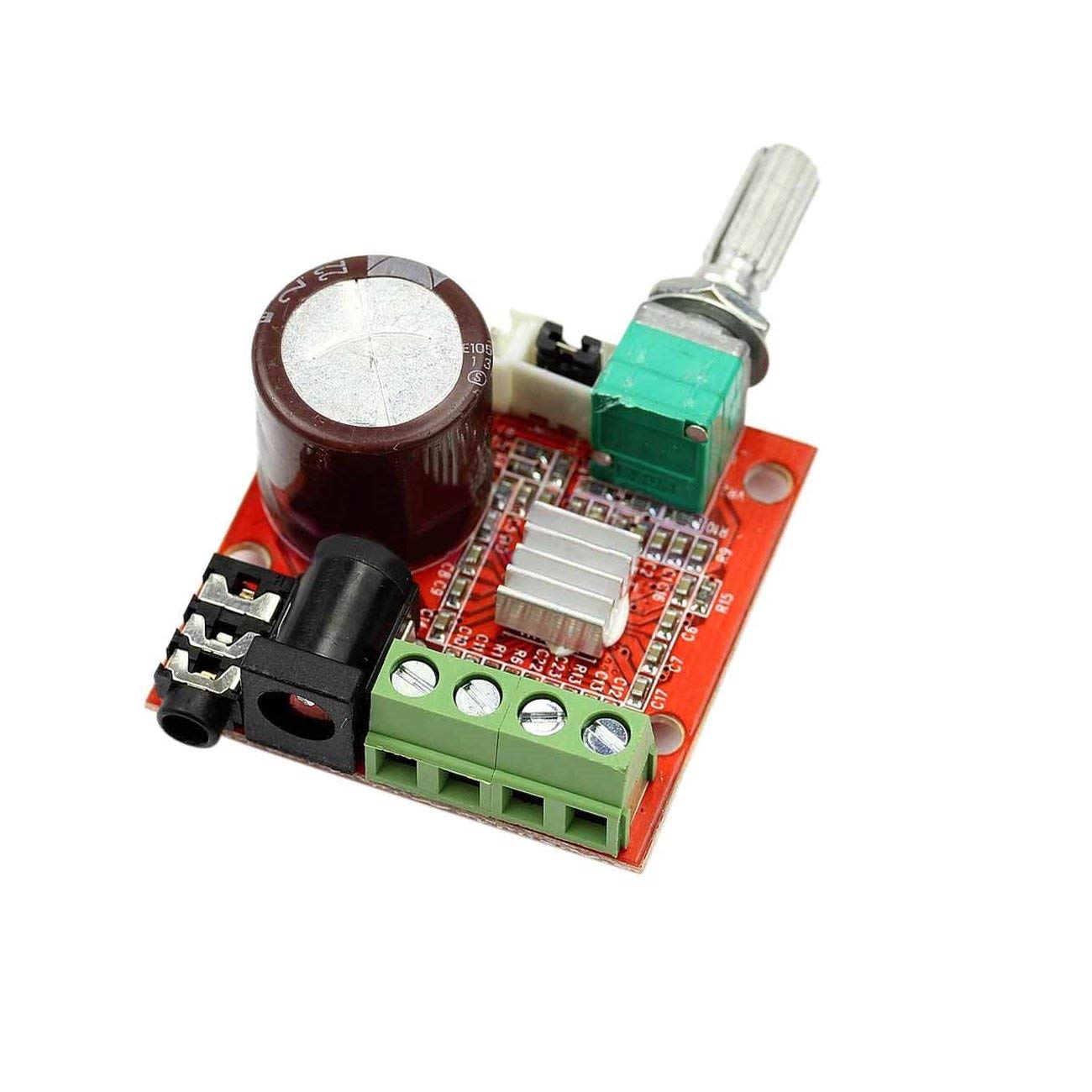 DHRUVPRO Pam8610 with Controller Audio Stereo Amplifier Board 2 X 10W Dual Channel D Class-image-24