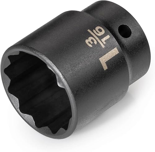 Miniatura 61 de TEKTON Encastre de 1/2 pulgada x 9/16 pulgadas de profundidad 12 puntos de impacto SID23214 Profundo