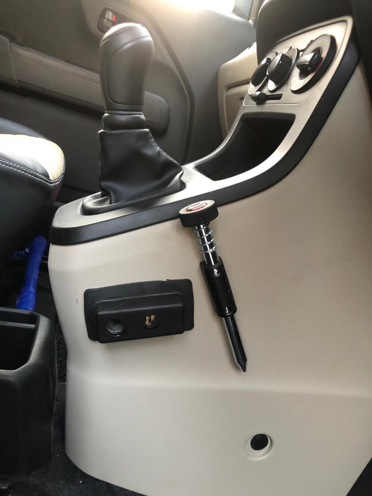 AUTO SECURE PLUS Gear Lock Pin Type Big (Black) Amazon.in Car
