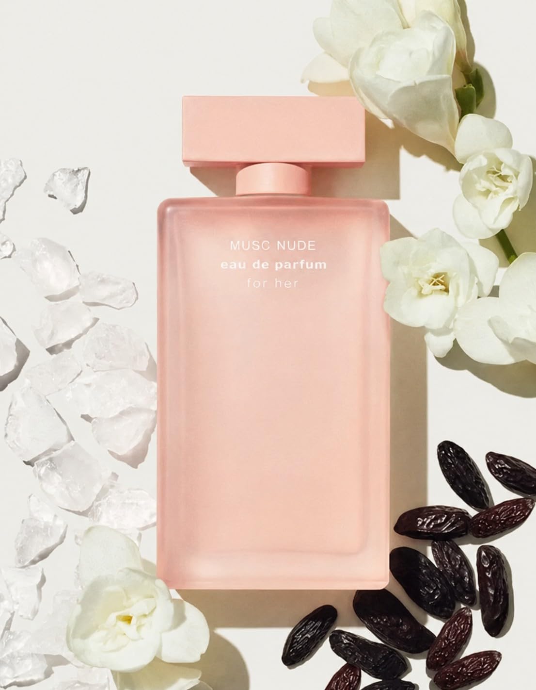 Narcis Musc Nude For Her Eau de Parfum Donna 100 ml | Fragranza chypre floreale muschiata con pepe rosa, gelsomino bianco, rosa damascena, cuore di muschio, patchouli e fava tonka