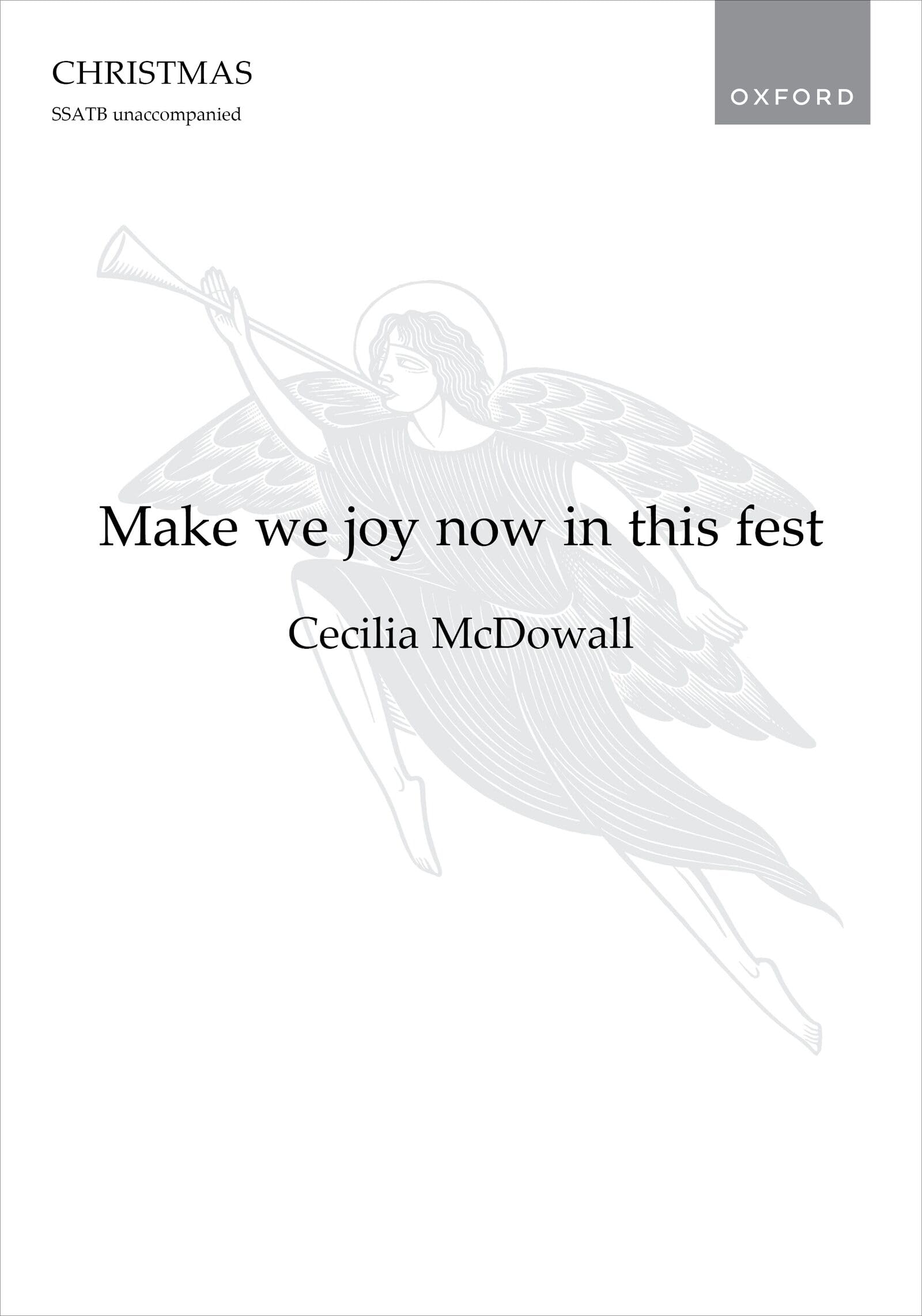 Make we joy now in this fest: Vocal score