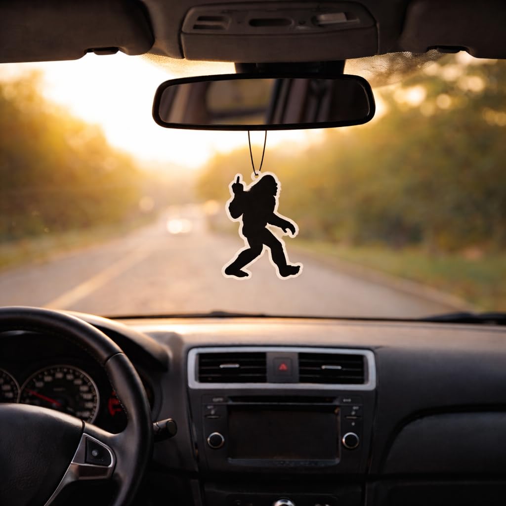 Bigfoot - Ambientador de coche con aroma a colonia, mantiene tu coche con un olor fresco y acogedor, aroma de coche de larga duración, accesorios colgantes de coche para hombres y mujeres (paquete de