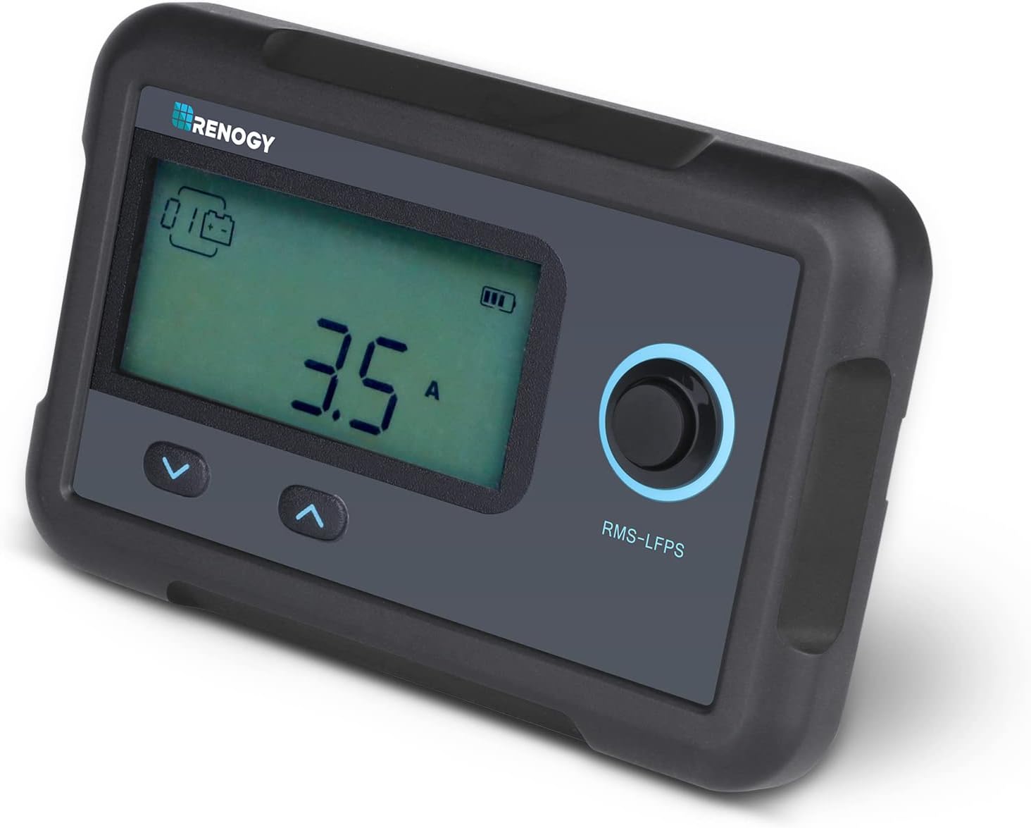 Renogy Monitoring Screen for Smart Lithium Battery Series,Black