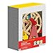 Petit Collage Ferris Wheel Carnival Wooden Toy, 2 Animal Characters Included – Pre-Assembled Wooden Ferris Wheel Toy with Sturdy Wood Construction, Non-Toxic and Safe for Kids, Ideal for Ages 3+