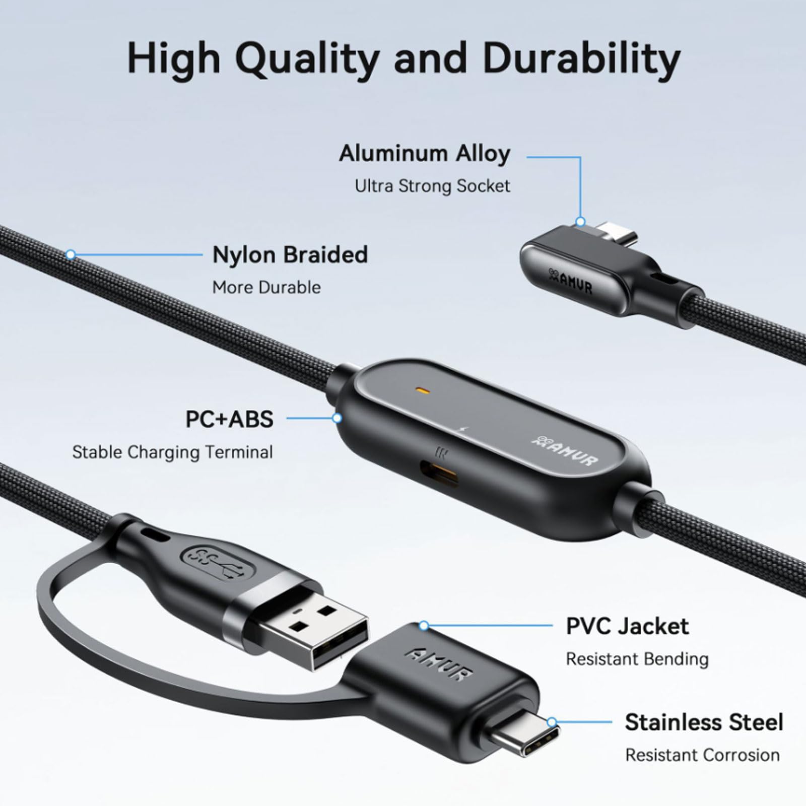 Duty Accessories kabel do szybkiego ładowania USB3.0 zamiennik ogniwa do ładowania 3/3S/2 kabel połączeniowy do gier