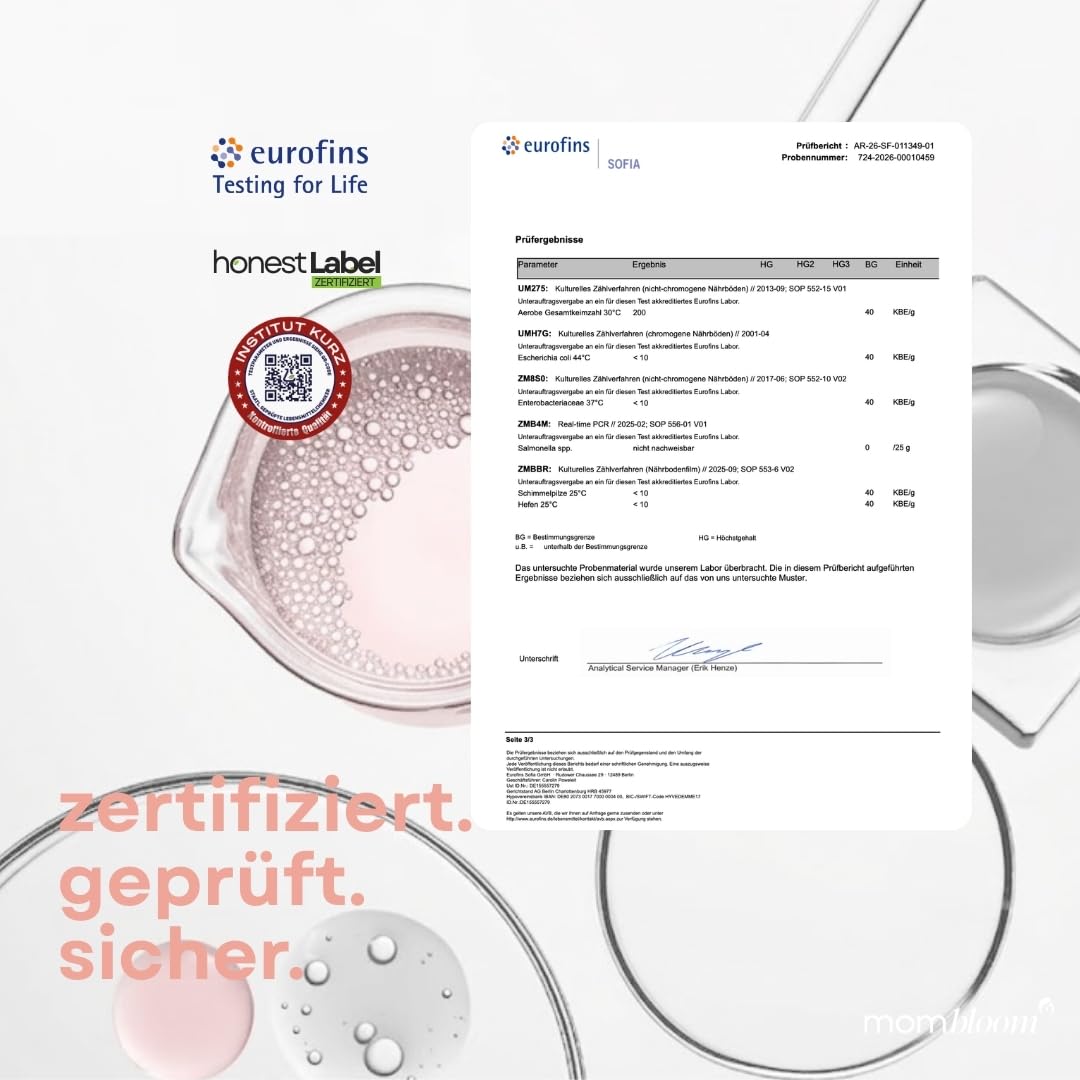 Essentials – [Pulver] für Kinderwunsch, Schwangerschaft & Stillzeit – Alle wichtigen Vitamine & Mineralstoffe inkl.Folsäure, Eisen, Magnesium – laborgeprüft – Schwangerschaftsvitamine