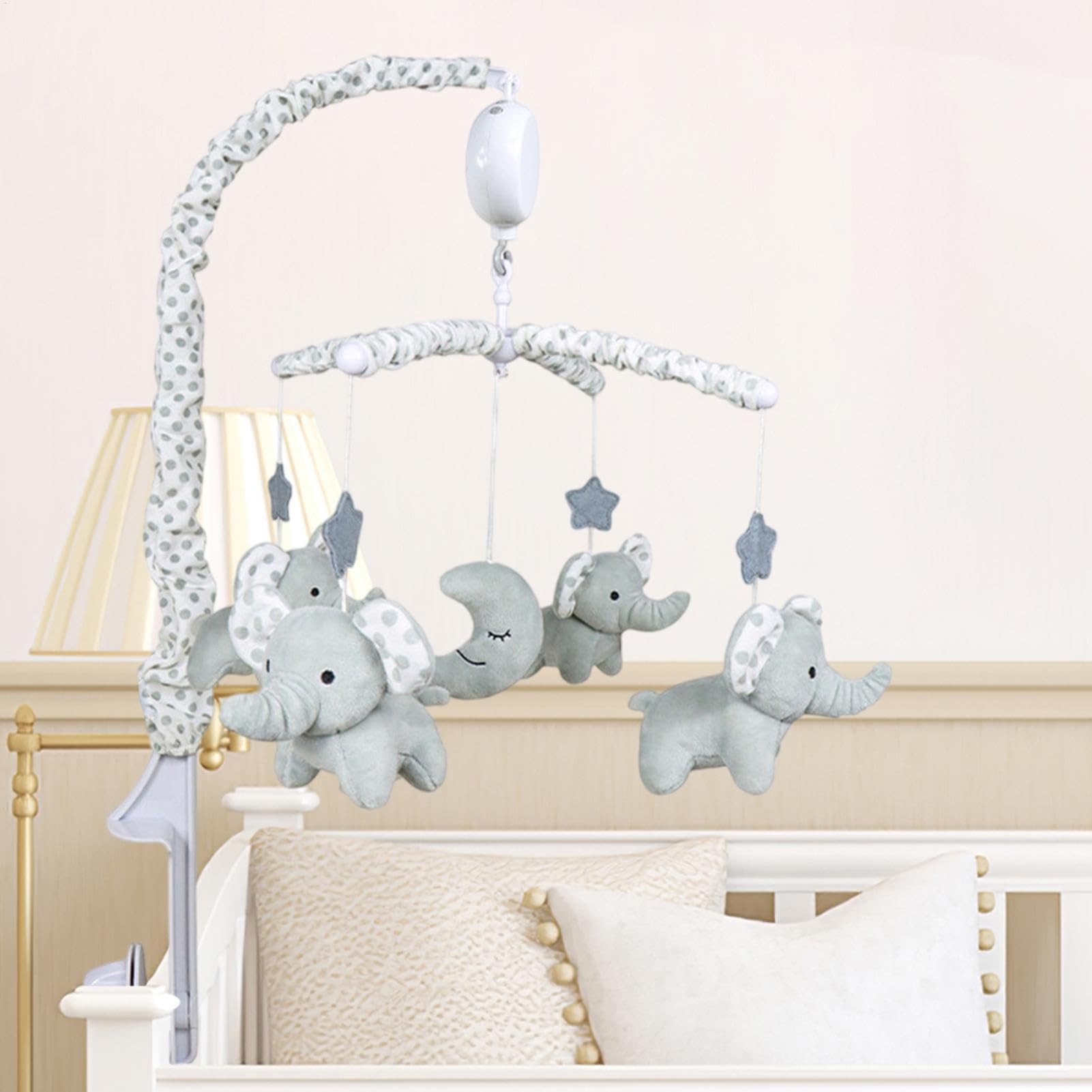 Crib mobile jouet, musical bébé berceau mobile Cerceau de berceau de crèche