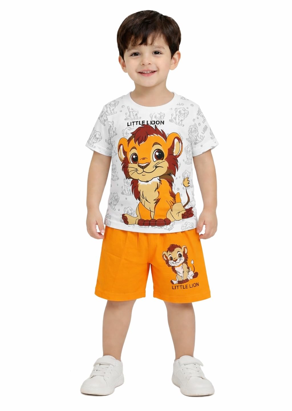 Kids Dress for Boys | Printed Round Neck Half Sleeve T-Shirt and Short Pant Set | Soft Cotton Summer Casual Clothing Combo... - Review, Price and Buying Guide