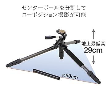 スリック　LIGHT CARBON E84 三脚 スリック ライトカーボン E84 II | ケンコー・トキナー