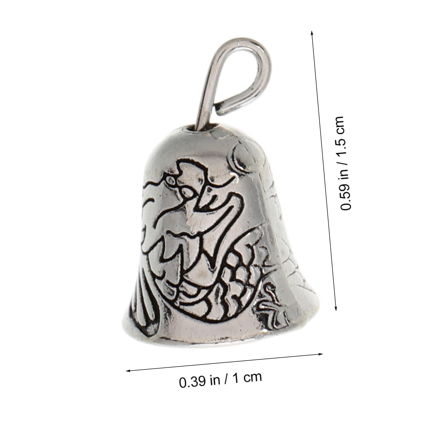 DECHOUS 3 Set Mini Campane Sonaglio Campanelle Decorazioni Regalini Natalizi Campanelli Decorativi Sottobicchieri Decori Sospesi A Campana Ciondolo Campana di Natale Lega 30 Pezzi * 3