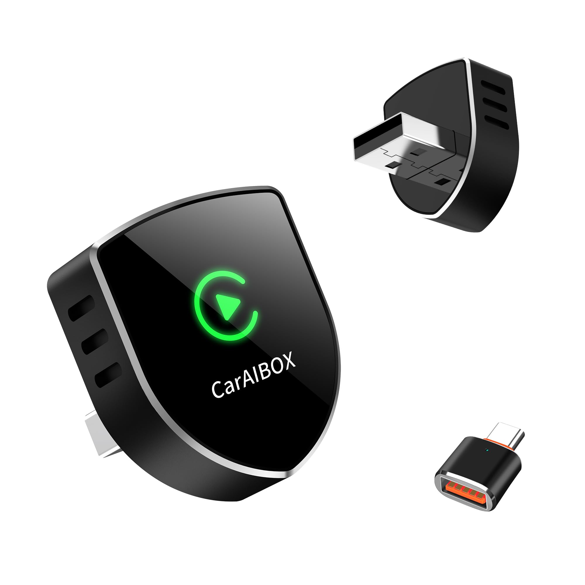 2026 Wireless CarPlay Adapter for Apple iPhone, Small Size Plug and Play, Mini USB Design for Cars with Built-in Wired Apple CarPlay, Fast and Stable Connection Car Play Wireless Adapter