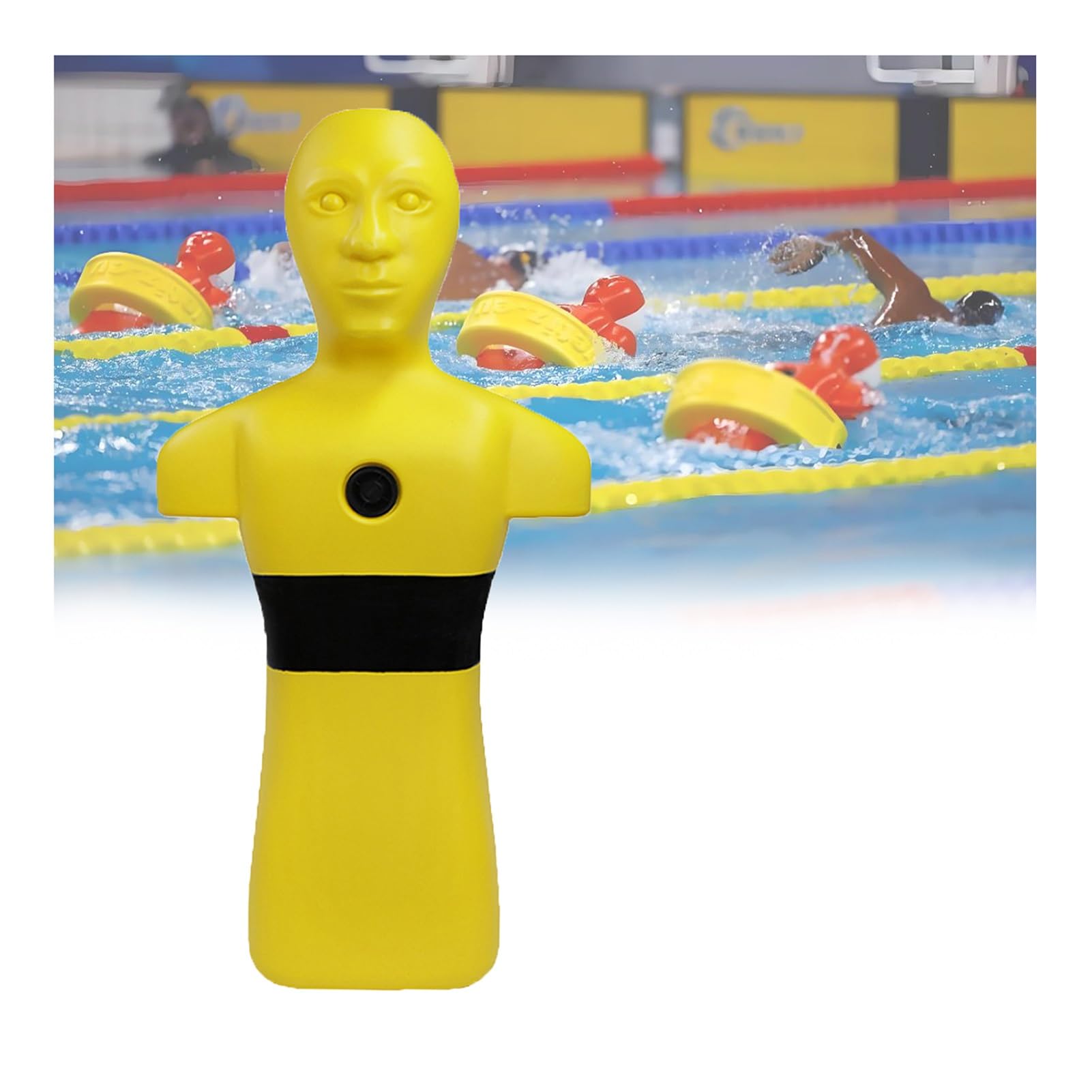 Mannequin de forage de noyade pour les entraînements de secours en piscine