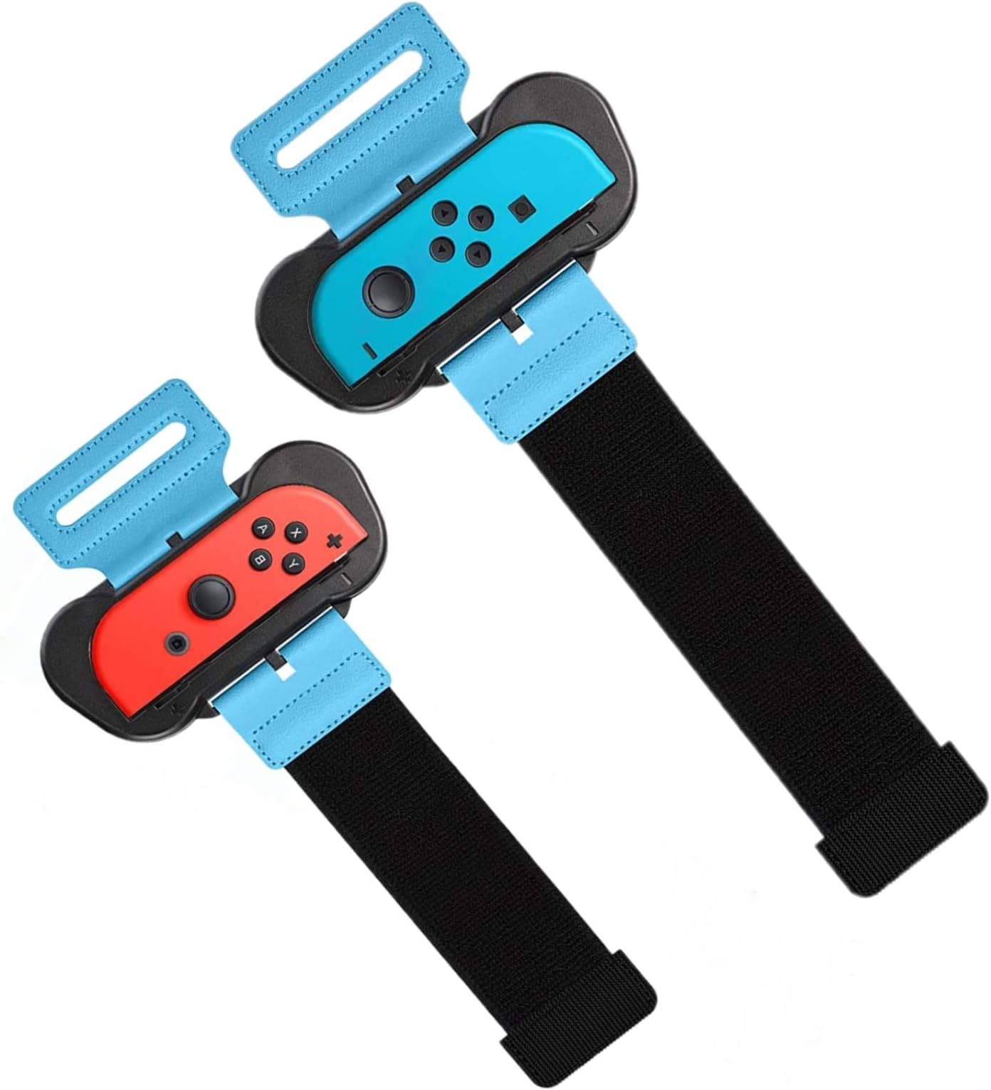 EEEKit Wrist Dance Band for Nintendo Switch Joy Cons Controller Game Just Dance 2020/2019, Adjustable Elastic Strap for Joy-Cons, 2 Pack (Fit for 3.15-7.5 inches Wrist)