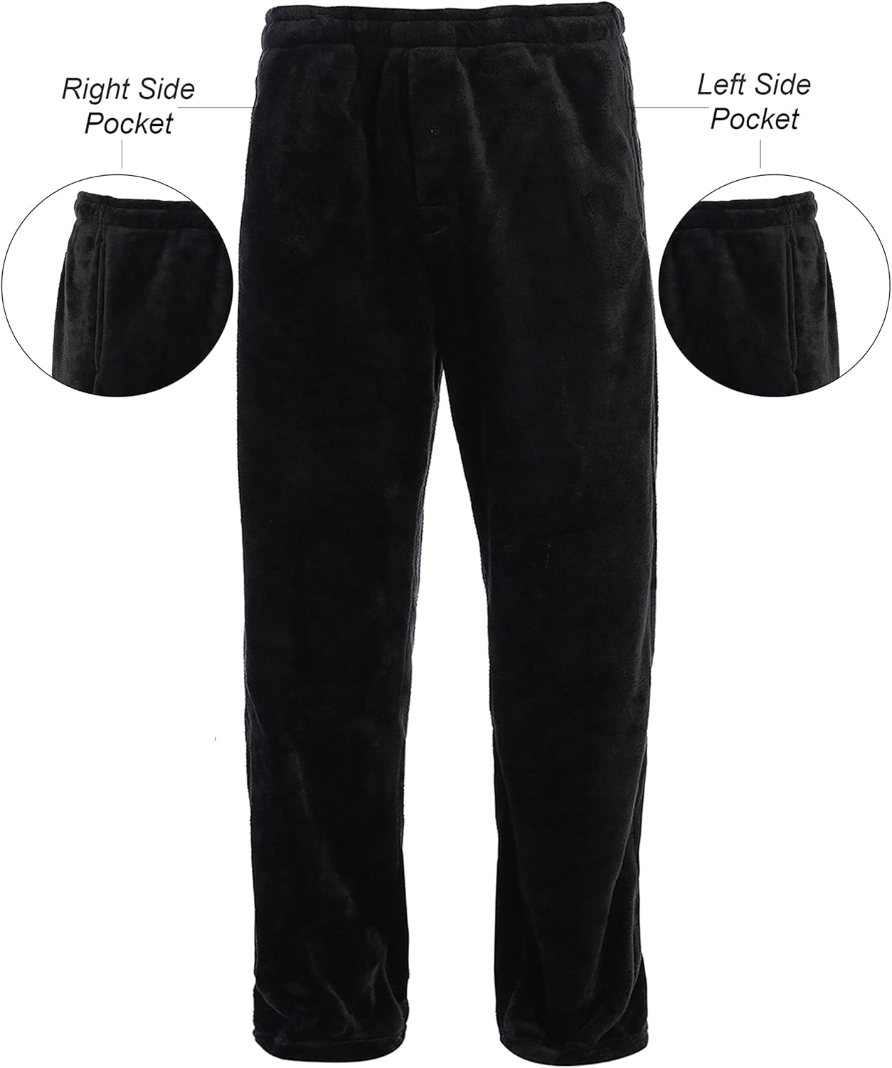 Gioberti Men 2pc Super Soft Plush Pajama Set