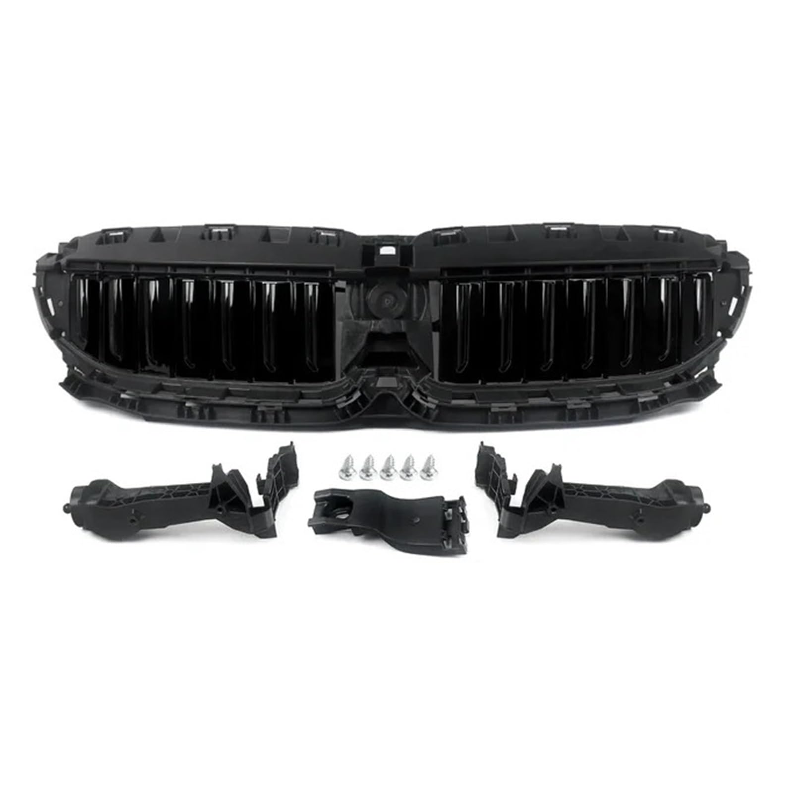 Front Bumoer Radiator Grille Active Air Shutter Compatible For