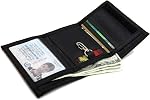 RFID Wallet Camouflage Wallet Nylon Trifold Wallets for Men,Mini Trifold Coin Purse with Zipper for Kids