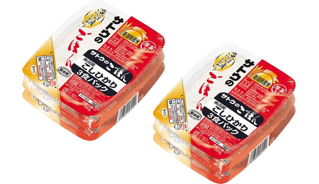 サトウ食品 サトウのごはん 新潟県魚沼産 コシヒカリ 白米