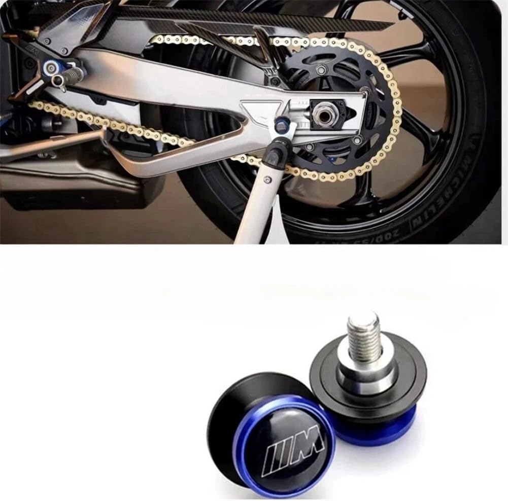 8mm CNC Swingarm Spools Sliders For BMW S1000R S1000RR S1000XR 2019-2024
