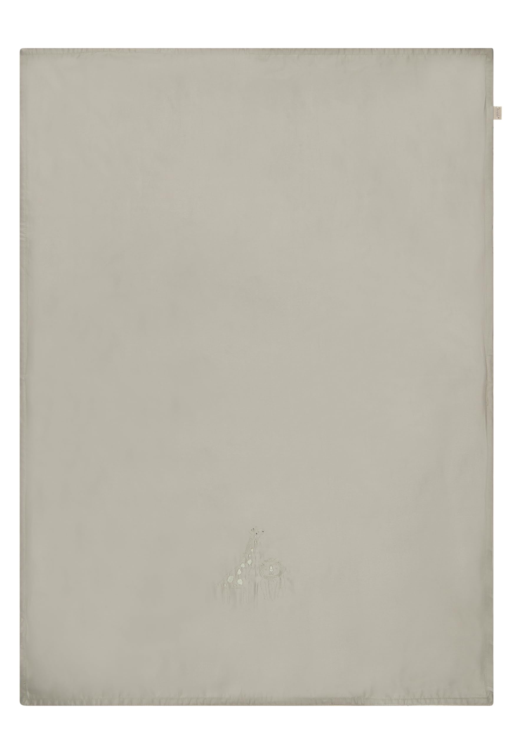 Sterntaler Nido Per Neonati Giraffa E Leone - Morbido Cuscino Culla In Misto Cotone, Trasformabile In Coperta Per Gattonare, Con Passanti Per Giocattoli, Colore Ocra