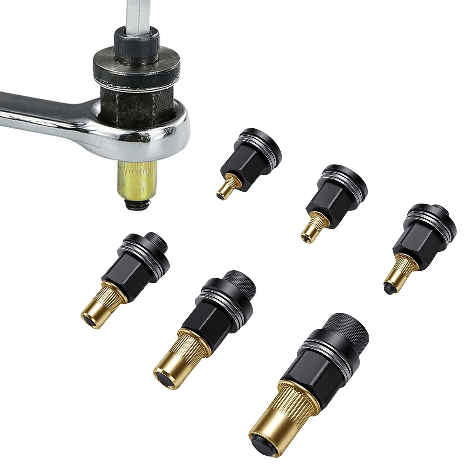 Jeffergarden Kit de Herramienta para Tuerca Remachable de 108 Piezas,