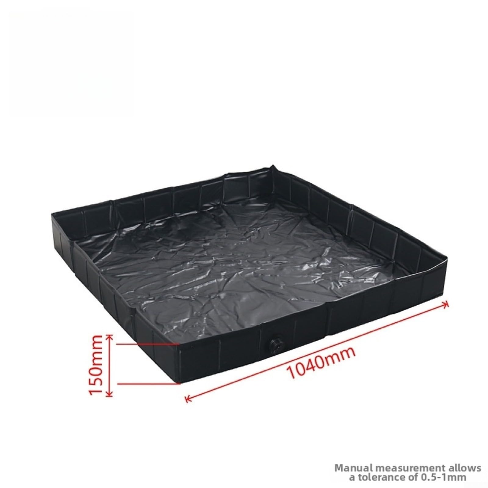 Plato de ducha plegable Camping RV PVC