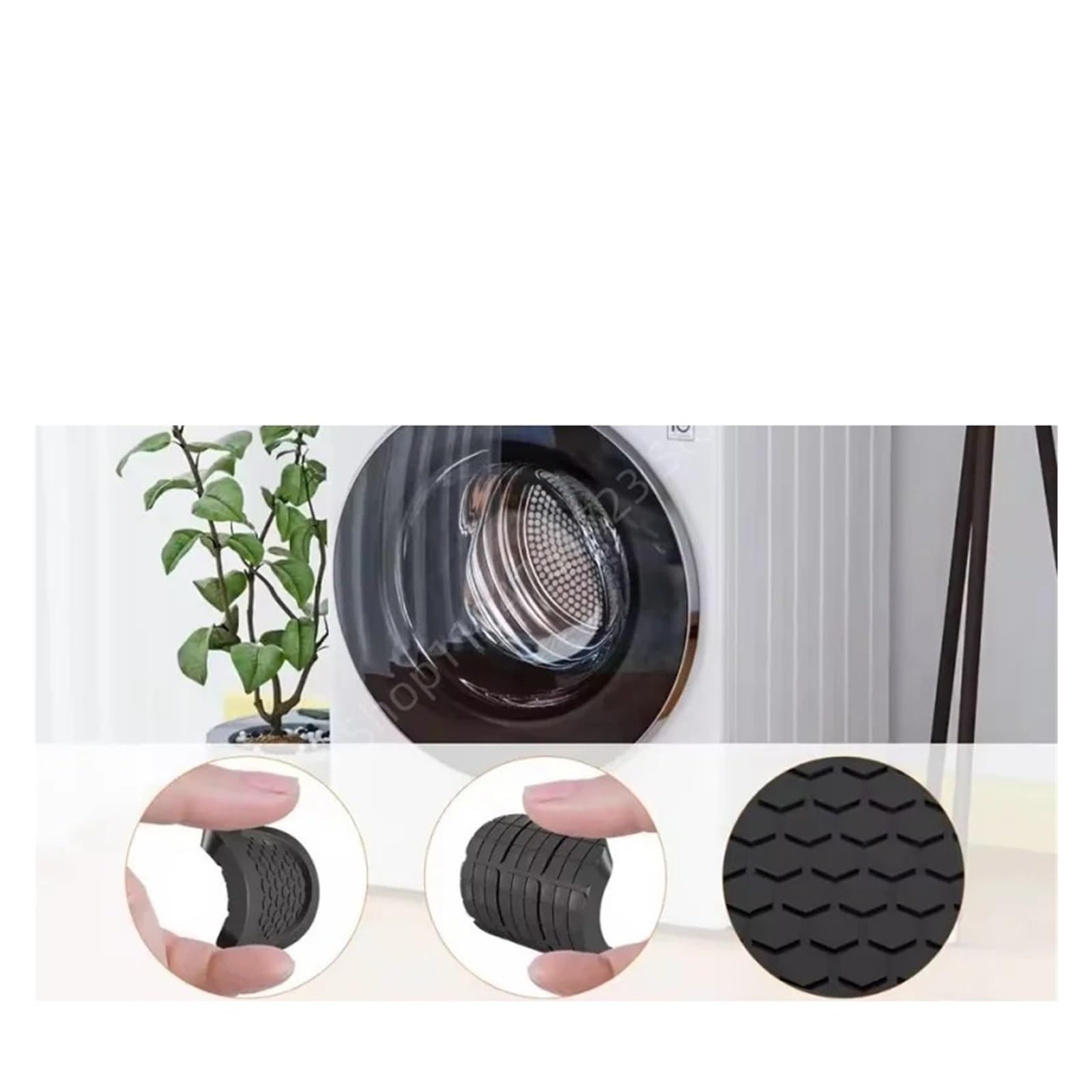 4PCS Piedini Antivibranti For Universale Muto Antiscivolo