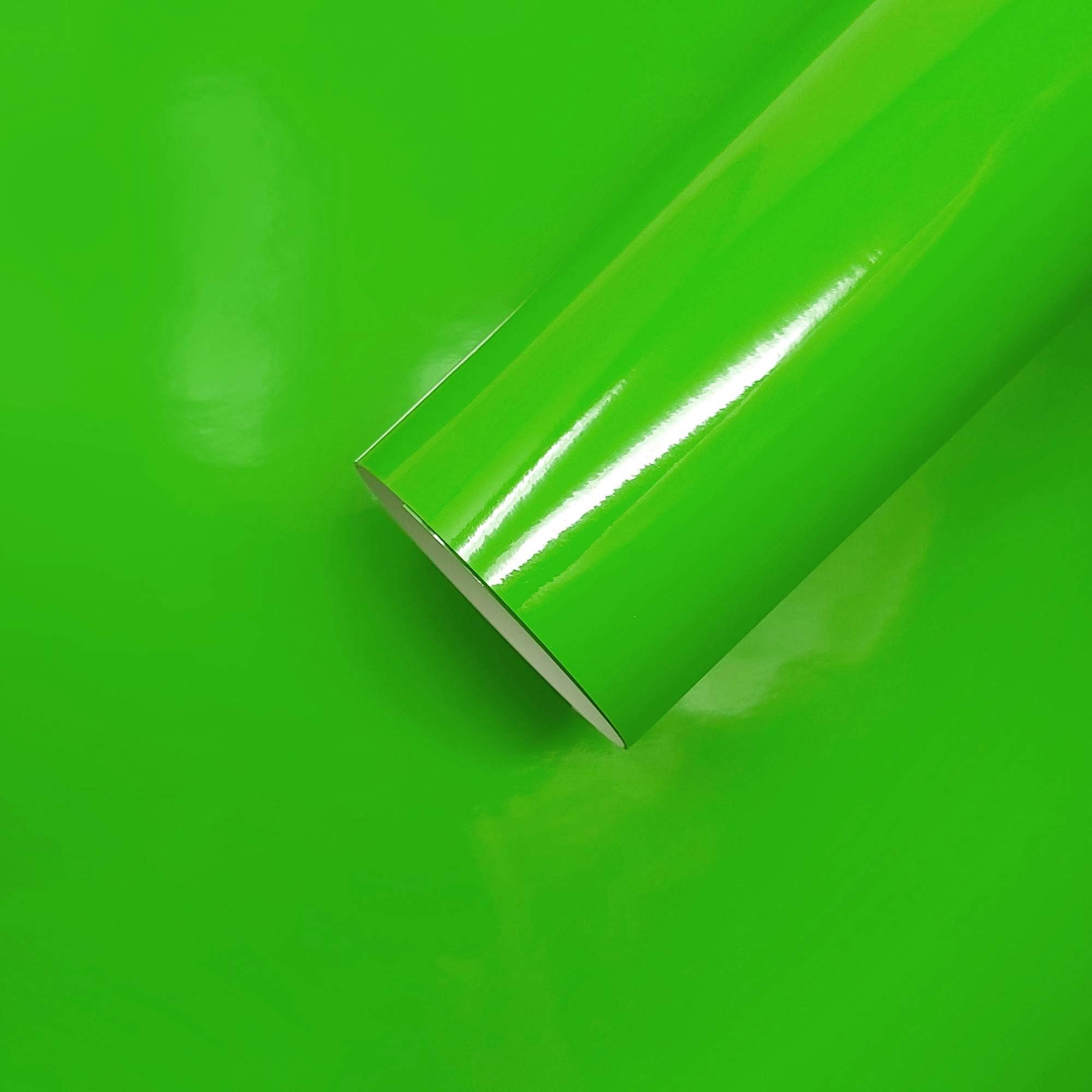 Quattroerre Adhesive Film Sheet Wrapping, Kawasaki Green, 35 x 50 cm