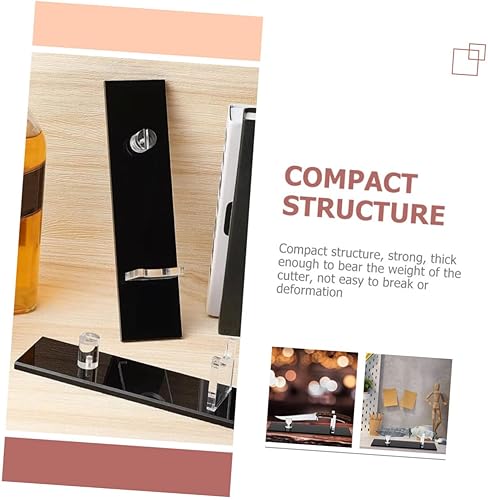 Miniatura 6 de PRETYZOOM Display Stand Single Stand Desktop Rack Samurai Holder Japanese Sword Stand Wooden Stand Drawer Block Base Display Shelf Home Cutter Rack