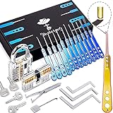 ⚡【Eingebaute Werkbank】 Gut gestaltete Schachtel mit, rutschfester Papier Sockel von Bestargot, zum Einsetzen von Stiften, Federn und anderen Bauteilen und zum Verhindern des Verrutschens.
