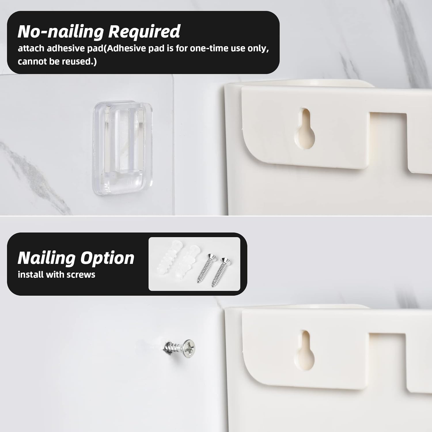 JOMOLA ドリル不要 ファイルホルダー メールオーガナイザー 壁マウント ファイルオーガナイザーホルダー オフィス 壁掛け ファ