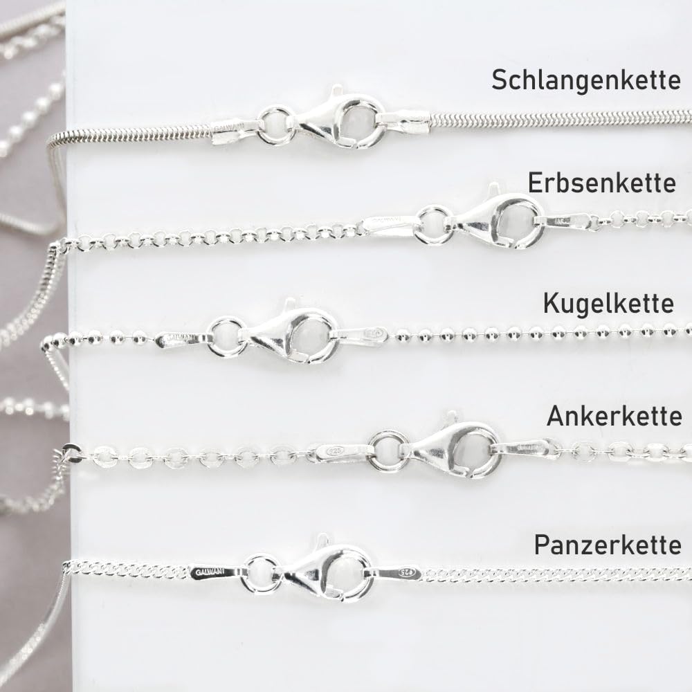 Namenskette zur Geburt 925 Silber Geschenk Schmuck zur Geburt Babyfüße Kette mit Namen Namensketten Mama Halskette Mütter Silberschmuck Gravur | HANDMADE IN GERMANY
