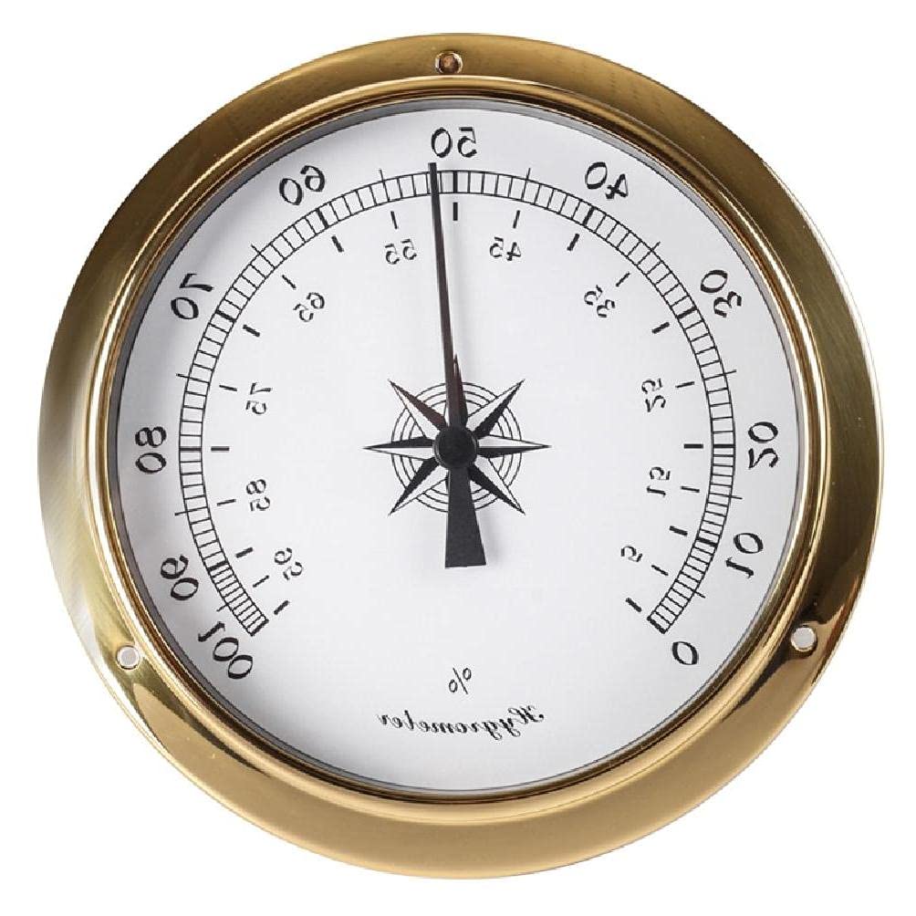 Thermomètre hygromètre baromètre montre marée horloge de 115mm