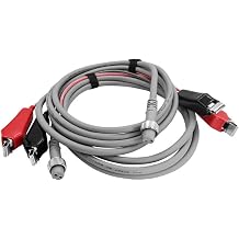 Power Cable for Ecooda JP200 JP300 JP500 JP750MJ Electric Fishing Reels, 2 Pin Pure Copper Wire GreyPurple 2.5m