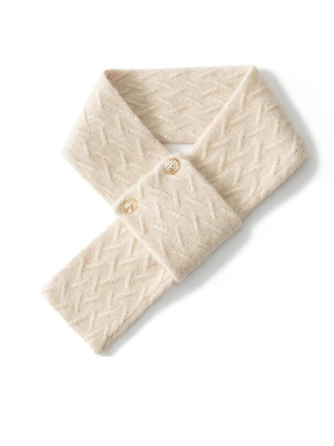 Autunno Inverno Unisex Cashmere Kkniited Sciarpa Corta Tutto Collo Caldo Spessa Sciarpe Uomo Donna