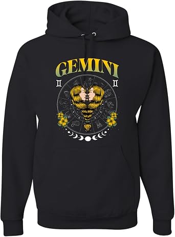 Wild Bobby Classic Horoscope Western Zodiac Sign Astrology Birthday Month Pop Culture Unisex Hoodie Sweatshirt