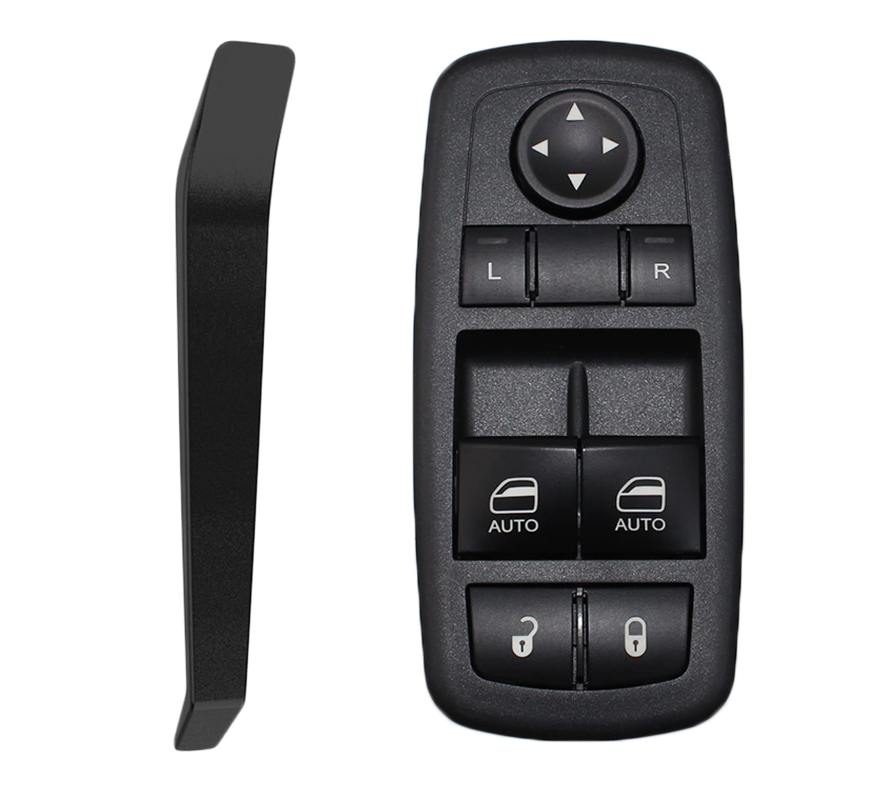 LEVANLIGHT Power Window Master Switch Button Compatible with Dodge Challenger SXT, GT, R/T, Scat Pack 392 2015-2022 | Replaces 68183752AB 68183752AC 68183752AD 68183752AE 68183752AF 68320752AB