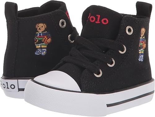 Miniatura 7 de POLO RALPH LAUREN Hamptynhiiibear Blk CVSBball - Tenis unisex para niños