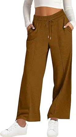 Wide Leg Sweatpants Women High Waisted Baggy Joggers Loose Fit Athletic Sweatpants Soft Lightweight Joggers 2025