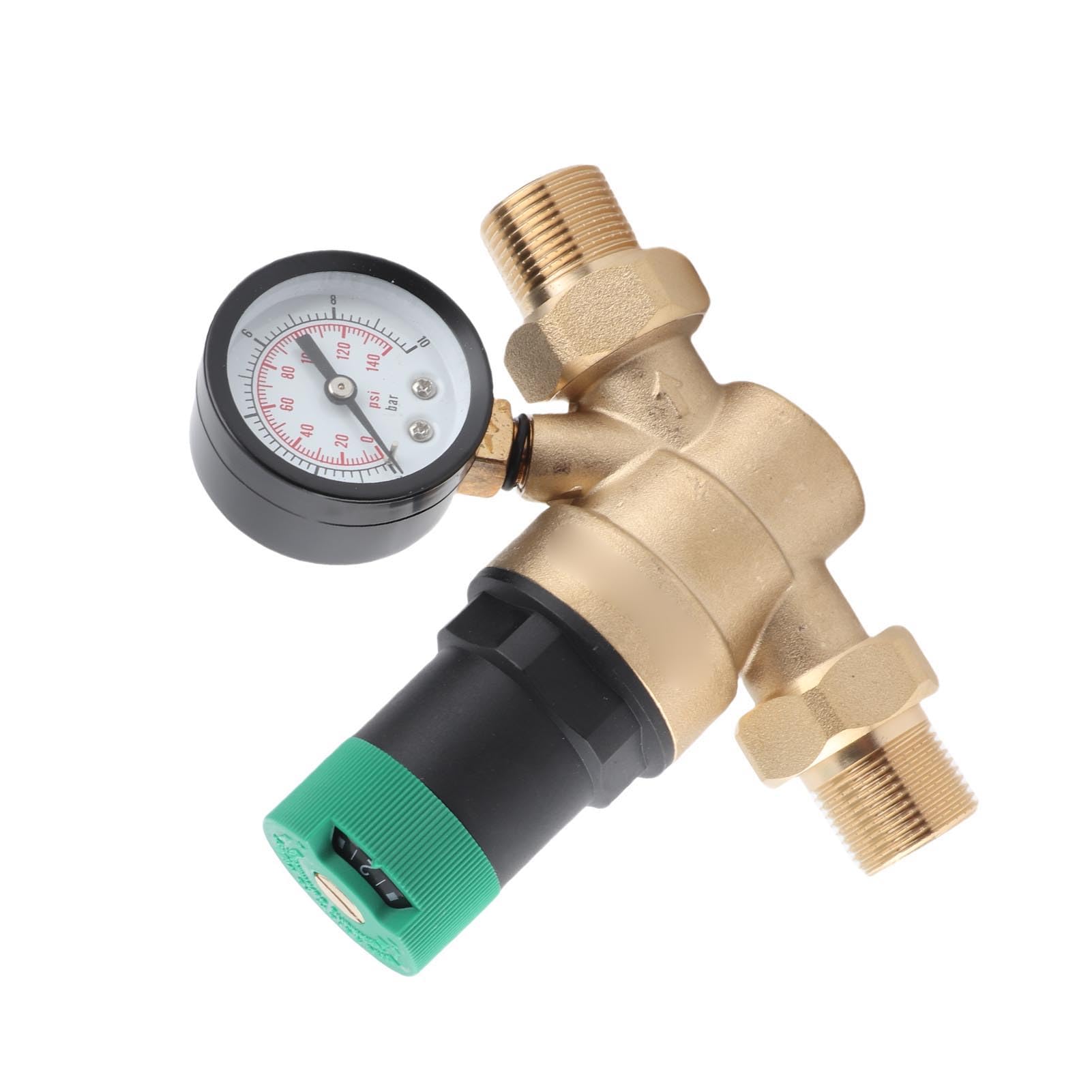 Water Pressure Regulator Brass Multifunctional Filter Easy (3/4