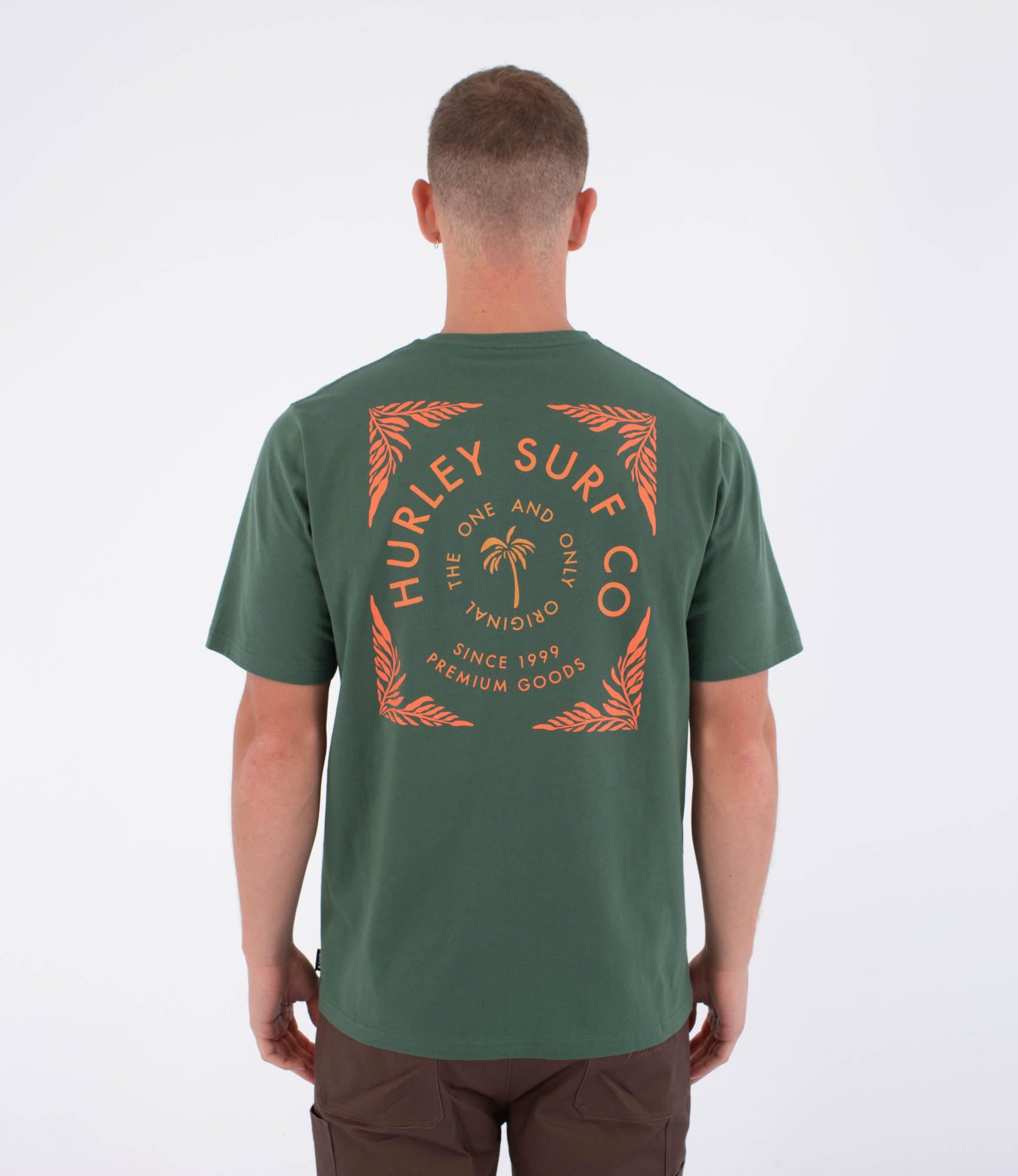 Hurley T-Shirt Short Sleeve Men - Printing Press Savage T-Shirt Uomo
