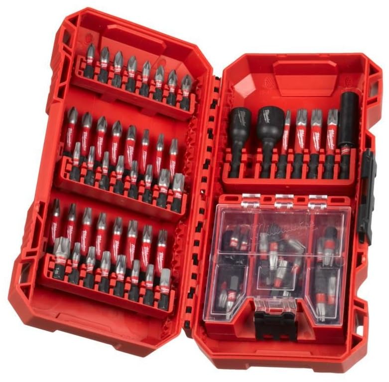 Peso dell'articolo: 430 g Milwaukee SHOCKWAVE 4932492008 - Set di punte antiurto Impact Duty da 75 pezzi (TX, PZ, PH, HEX, TXBO, accessori per avvitatore a percussione e cacciavite)